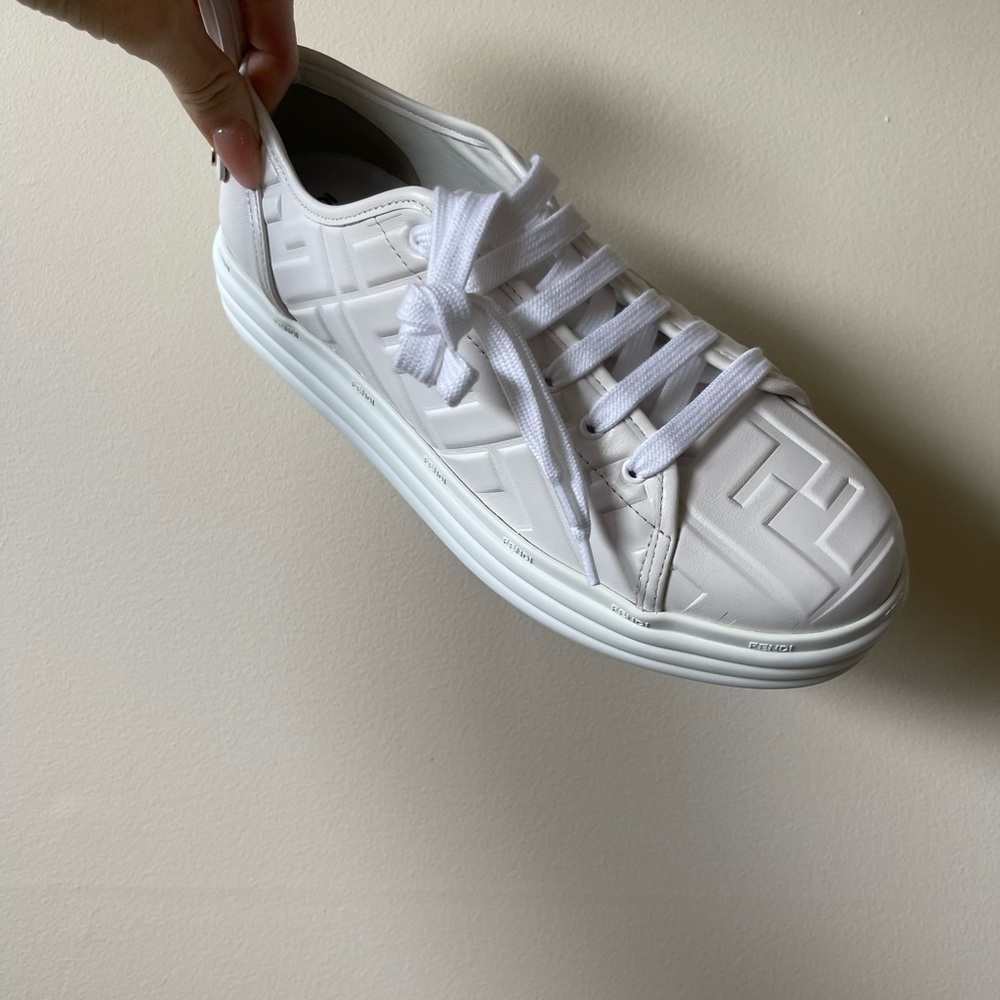 White FENDI sneakers